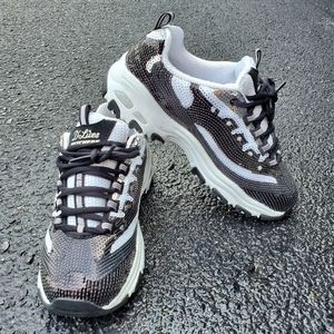 Skechers Women's D'Lites Made to Shine Sneaker